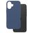 CARE by PanzerGlass Fashionable iPhone 16 Siliconen MagSafe Hoesje Backcover - Blauw