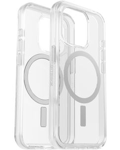 OtterBox Symmetry Plus Doorzichtig iPhone 15 Pro MagSafe Hoesje Hardcase Backcover Shockproof - Transparant