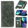 Mobigear Classy iPhone 14 Plus Hoesje Bookcase Portemonnee - Groen