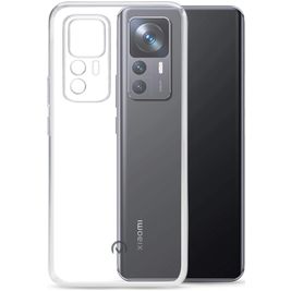 Mobilize Gelly Doorzichtig Xiaomi 12T Hoesje Flexibel TPU Backcover - Transparant