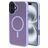 Mobiparts Hardcover iPhone 16 Plus MagSafe Hoesje Hardcase Backcover - Satin Lila