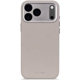 Decoded iPhone 17 Pro Hoesje Echt Leer Backcover Shockproof - Solid Clay