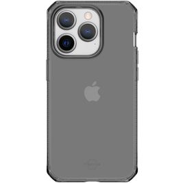 ITSkins SpectrumClear-R iPhone 14 Pro Hoesje Flexibel TPU Backcover Shockproof - Smoke