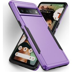 Mobigear Heavy Armor Google Pixel 7 Pro Hoesje Hardcase Backcover Shockproof - Paars
