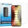 Mobigear iPhone 15 Pro Screenprotector Folie - Case Friendly (3-Pack)