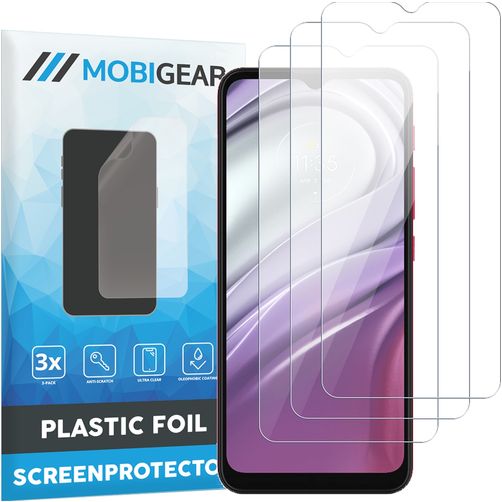 Mobigear Motorola Moto G20 Screenprotector Folie - Case Friendly (3-Pack)