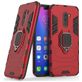 Mobigear Armor Ring Xiaomi Pocophone F1 Hoesje Hardcase Backcover Shockproof met Ringhouder - Rood