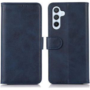 Mobigear Wallet Samsung Galaxy A17 Hoesje Bookcase Portemonnee - Blauw