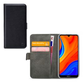 Mobilize Classic Gelly Wallet Huawei Y6s Hoesje Bookcase Portemonnee - Zwart