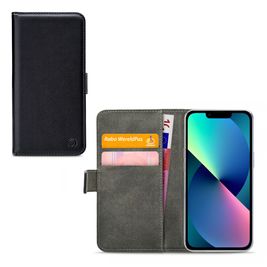 Mobilize Classic Gelly Wallet iPhone 13 Mini Hoesje Bookcase Portemonnee - Zwart