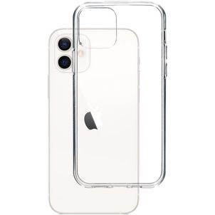 Mobiparts Classic Doorzichtig iPhone 12 Hoesje Flexibel TPU Backcover - Transparant
