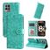 Mobigear Sunflower Realme Narzo 50 4G Hoesje Bookcase Portemonnee - Groen