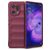 Mobigear Bumpy OPPO Find X5 Hoesje Flexibel TPU Backcover - Bordeaux Rood
