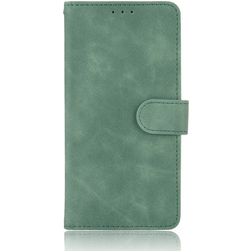 Mobigear Retro OnePlus Nord Hoesje Bookcase Portemonnee - Groen