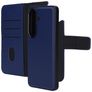Mobiparts Samsung Galaxy S26 Hoesje Echt Leer Uitneembare 2in1 Bookcase Portemonnee - Blauw