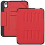 Mobigear Magnetic Folio iPad Mini 6 (2021) Hoes Bookcase + Stylus Houder - Rood