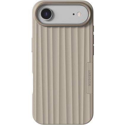 Nudient Bold iPhone Air MagSafe Hoesje Hardcase Backcover - Linen Beige