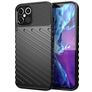 Mobigear Groove iPhone 12 Pro Max Hoesje Flexibel TPU Backcover - Zwart