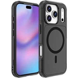 Mobigear Traveller iPhone 17 Pro MagSafe Hoesje Hardcase Backcover - Zwart