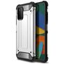 Mobigear Outdoor Samsung Galaxy A03s Hoesje Hardcase Backcover Shockproof - Zilver
