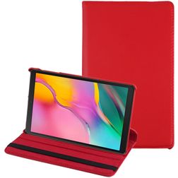 Mobigear DuoStand Samsung Galaxy Tab A 10.1 (2019) Hoes Draaibare Bookcase - Rood