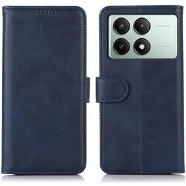 Mobigear Wallet POCO X6 Pro Hoesje Bookcase Portemonnee - Blauw