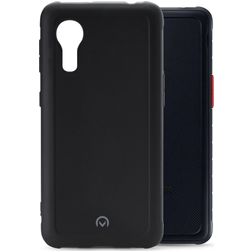 Mobilize Rubber Gelly Samsung Galaxy Xcover 5 Hoesje Flexibel TPU Backcover - Matt Black