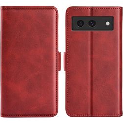 Mobigear Slim Magnet Google Pixel 8a Hoesje Bookcase Portemonnee - Rood