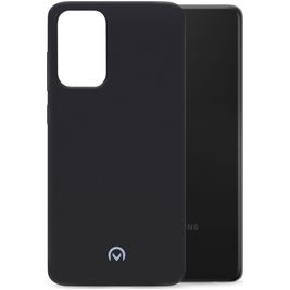 Mobilize Rubber Gelly Samsung Galaxy A72 Hoesje Flexibel TPU Backcover - Matt Black