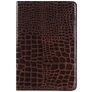 Mobigear Croco iPad Mini 4 (2015) Hoes Bookcase - Bruin