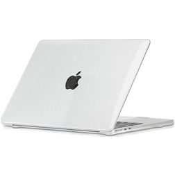 Mobigear Glossy MacBook Air 13 Inch (2022-2025) Hoes Hardshell Laptopcover MacBook Case - Transparant - Model A2681 / A3113 / A3240
