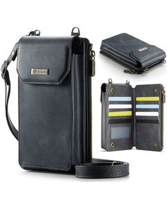 Caseme ME40 Crossbody Telefoontasje - Large - Zwart