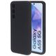 Mobiparts Samsung Galaxy A55 Siliconen Hoesje Backcover - Zwart