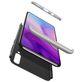 Mobigear TriGuard Samsung Galaxy A50 Hoesje Hardcase Backcover - Zwart / Zilver
