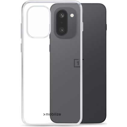 Mobilize Gelly Case Doorzichtig OnePlus 15R Hoesje Flexibel TPU Backcover - Transparant