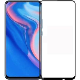 Mobigear Premium Huawei P Smart S Glazen Screenprotector - Case Friendly - Zwart