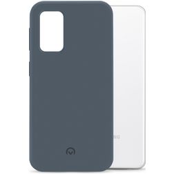 Mobilize Rubber Gelly Samsung Galaxy A32 5G Hoesje Flexibel TPU Backcover - Matt Blue