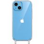 Mobigear Mix & Match Doorzichtig iPhone 15 Plus Flexibel TPU Hoesje met koord - Transparant