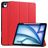 Mobigear Tri-Fold iPad Air 13 Inch (2024) Hoes Bookcase + Stylus Houder - Rood
