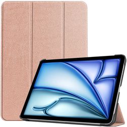 Mobigear Tri-Fold iPad Air 11 Inch (2025) Hoes Bookcase - Roségoud