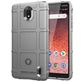 Mobigear Rugged Shield Nokia 1 Plus Hoesje Flexibel TPU Backcover Shockproof - Grijs