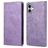 Mobigear Wallet iPhone 16 Plus Hoesje Bookcase Portemonnee - Paars