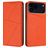 Mobigear Frosted Flip iPhone 17 Pro Max Hoesje Bookcase Portemonnee - Oranje
