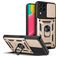 Mobigear Armor Ring Cam Slide Samsung Galaxy M53 Hoesje Hardcase Backcover Shockproof met Ringhouder - Goud