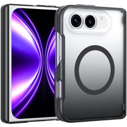 Mobigear Crystal iPhone Duo MagSafe Hoesje Hardcase Backcover - Zwart