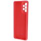 Mobiparts Samsung Galaxy A73 Siliconen Hoesje Backcover - Scarlet Red