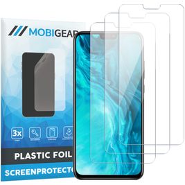 Mobigear HONOR 9X Lite Screenprotector Folie - Case Friendly (3-Pack)