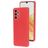 Mobiparts Samsung Galaxy A33 Siliconen Hoesje Backcover - Scarlet Red