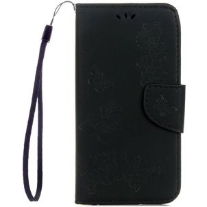 Mobigear Butterfly Samsung Galaxy S8 Hoesje Bookcase Portemonnee - Zwart