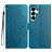 Mobigear Mandala Samsung Galaxy A17 Hoesje Bookcase Portemonnee - Blauw
